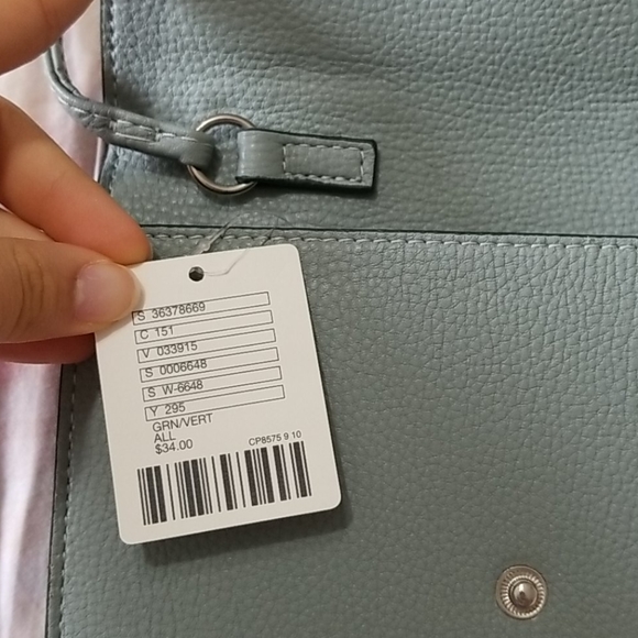 Urban Outfitters Muted Green/Gray Bag - Picture 4 of 6
